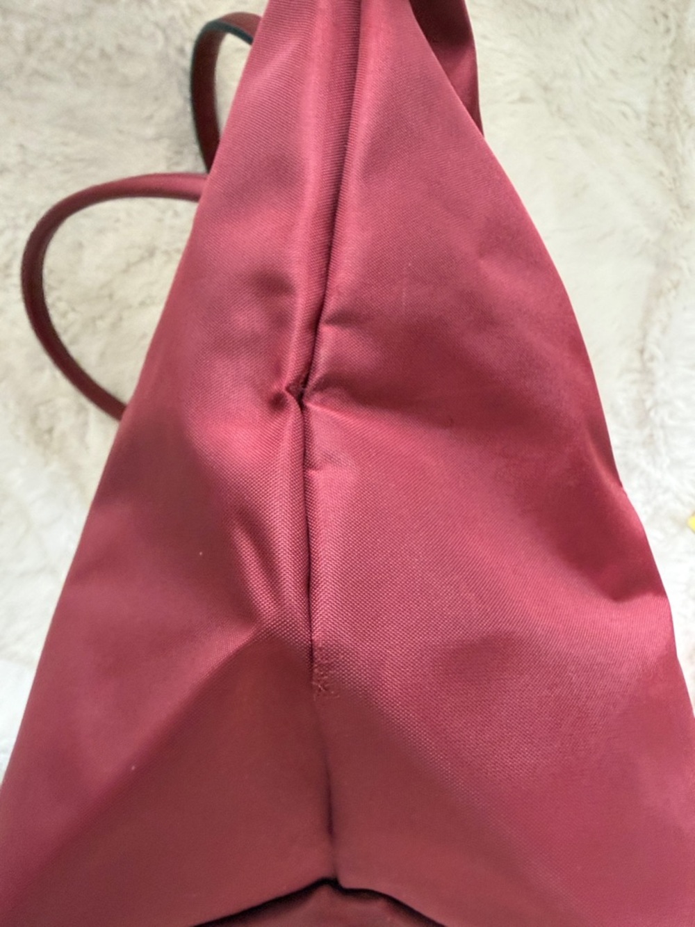Longchamp Burgundy Nylon Le Pliage Tote - Picture 8 of 15